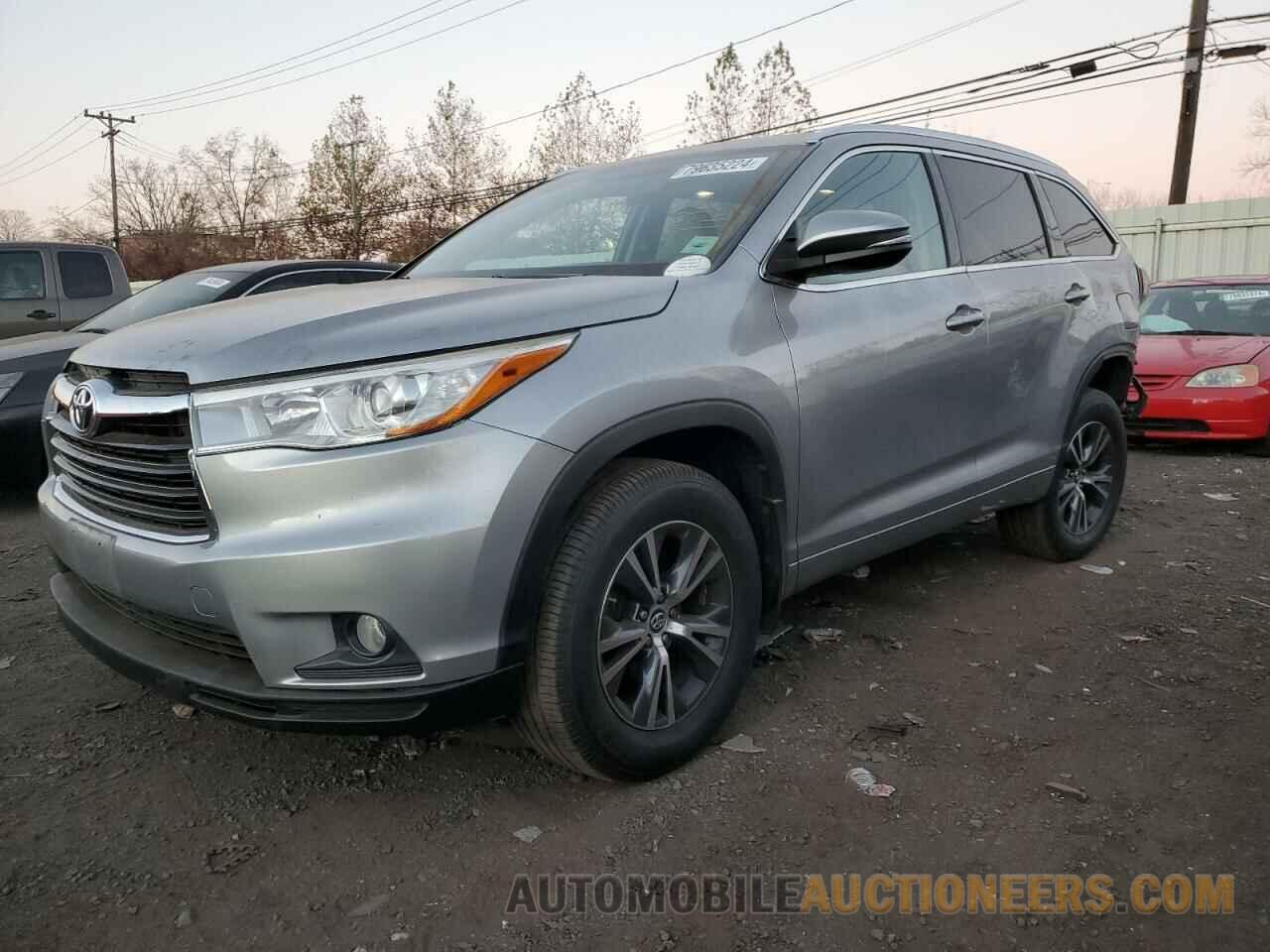 5TDJKRFH6GS351065 TOYOTA HIGHLANDER 2016