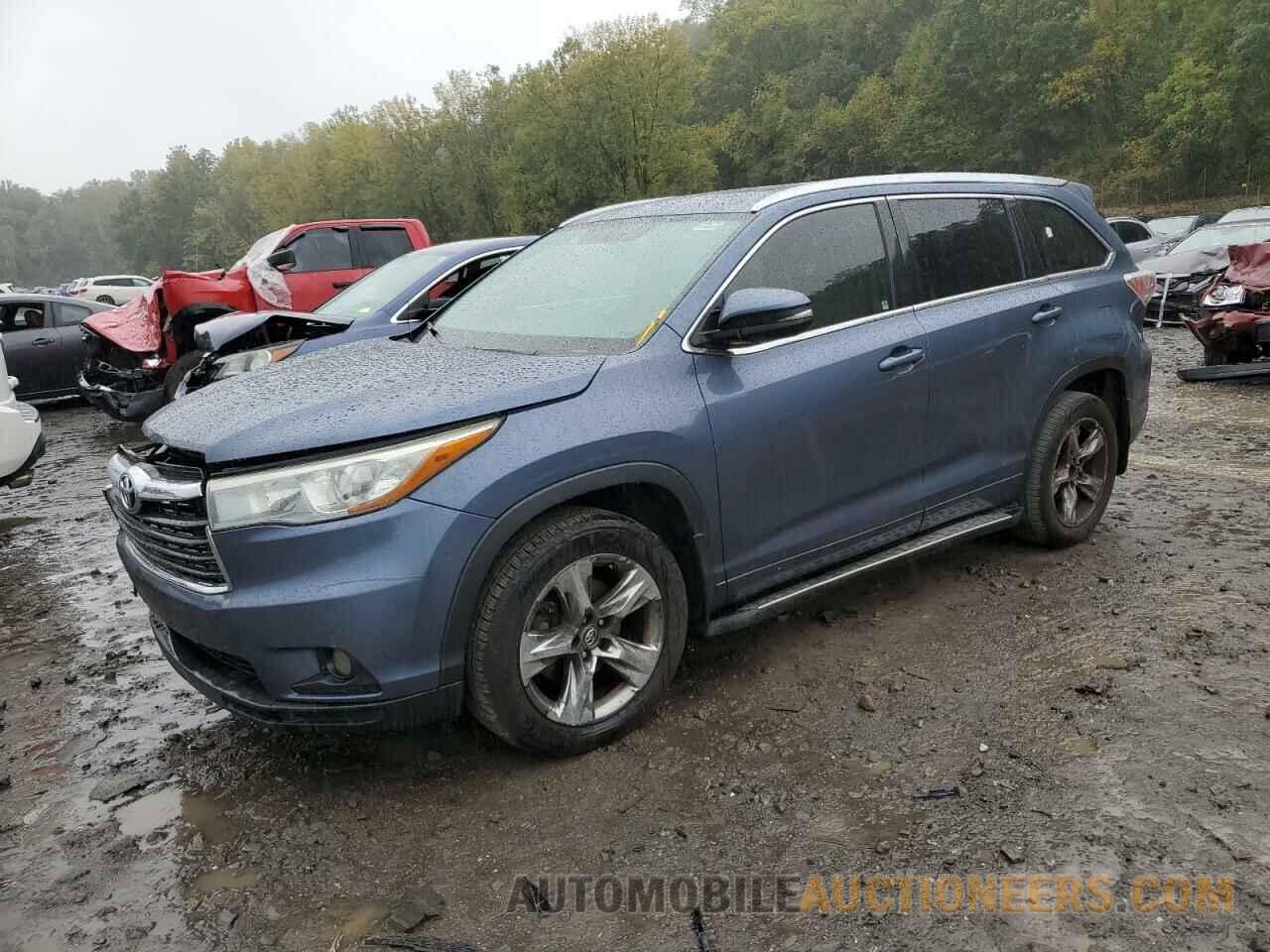 5TDJKRFH7FS116690 TOYOTA HIGHLANDER 2015