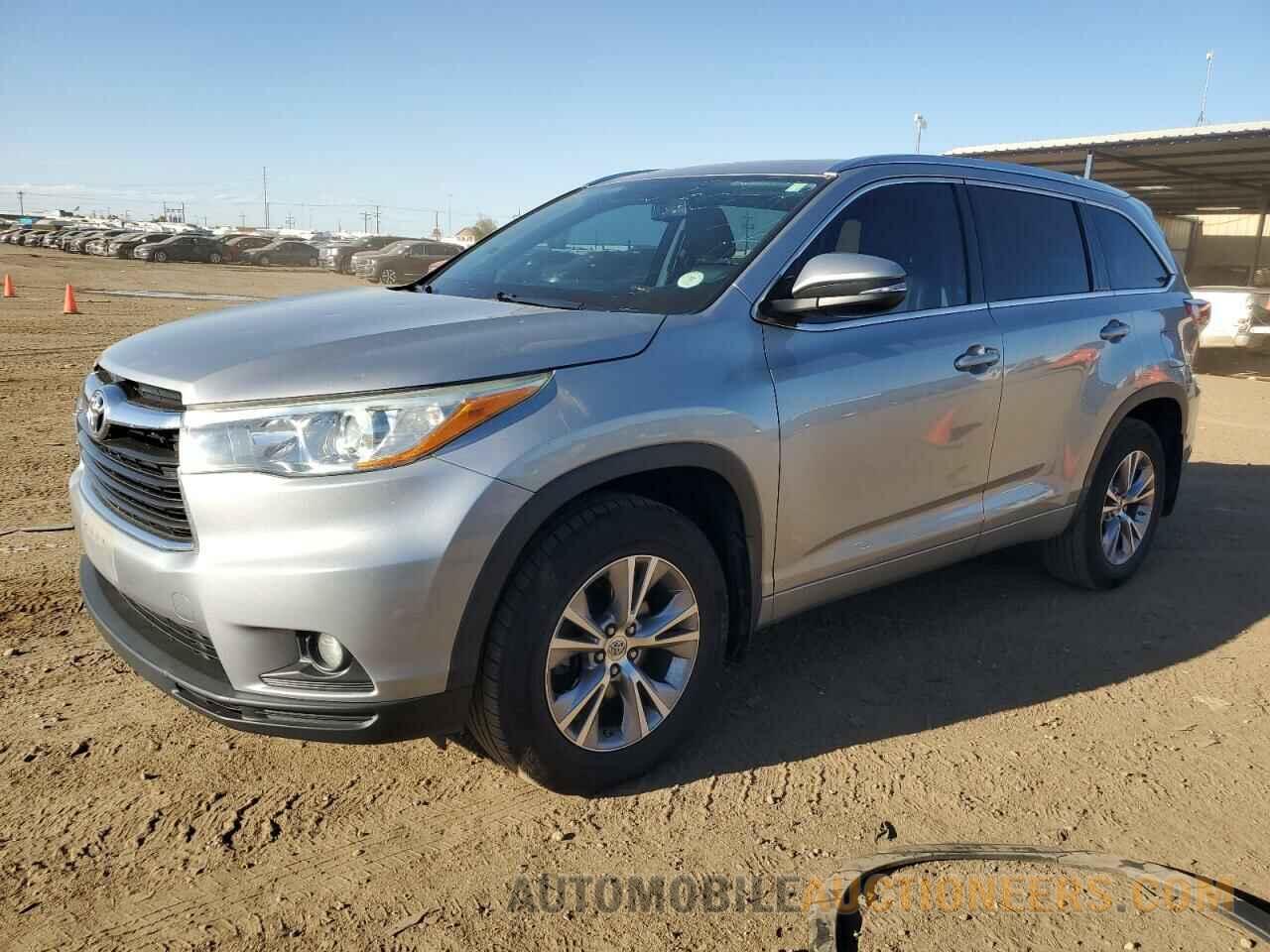 5TDJKRFH7FS159037 TOYOTA HIGHLANDER 2015