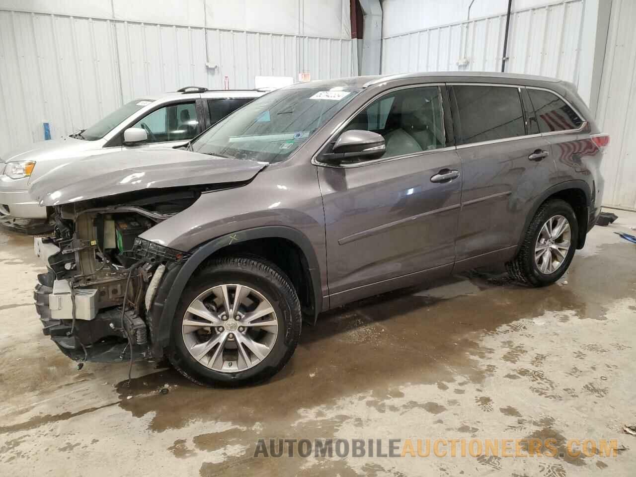 5TDJKRFH7FS171575 TOYOTA HIGHLANDER 2015