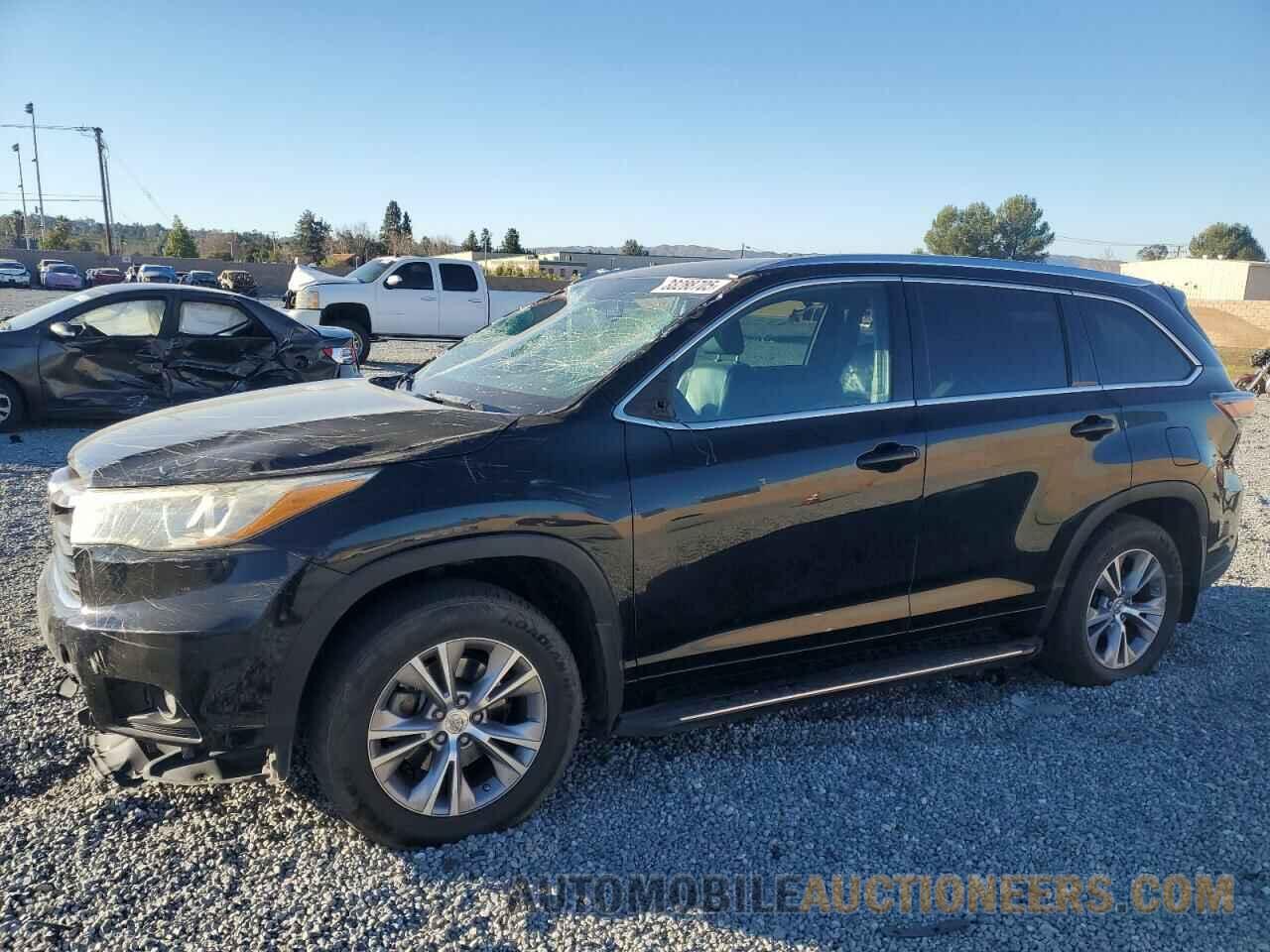 5TDJKRFH7FS188165 TOYOTA HIGHLANDER 2015