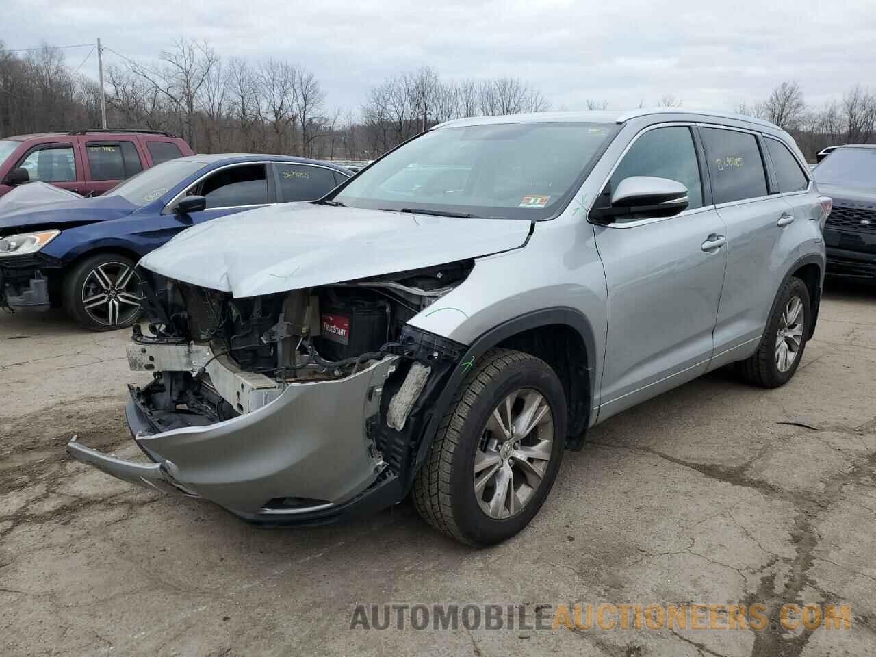 5TDJKRFH7FS189073 TOYOTA HIGHLANDER 2015