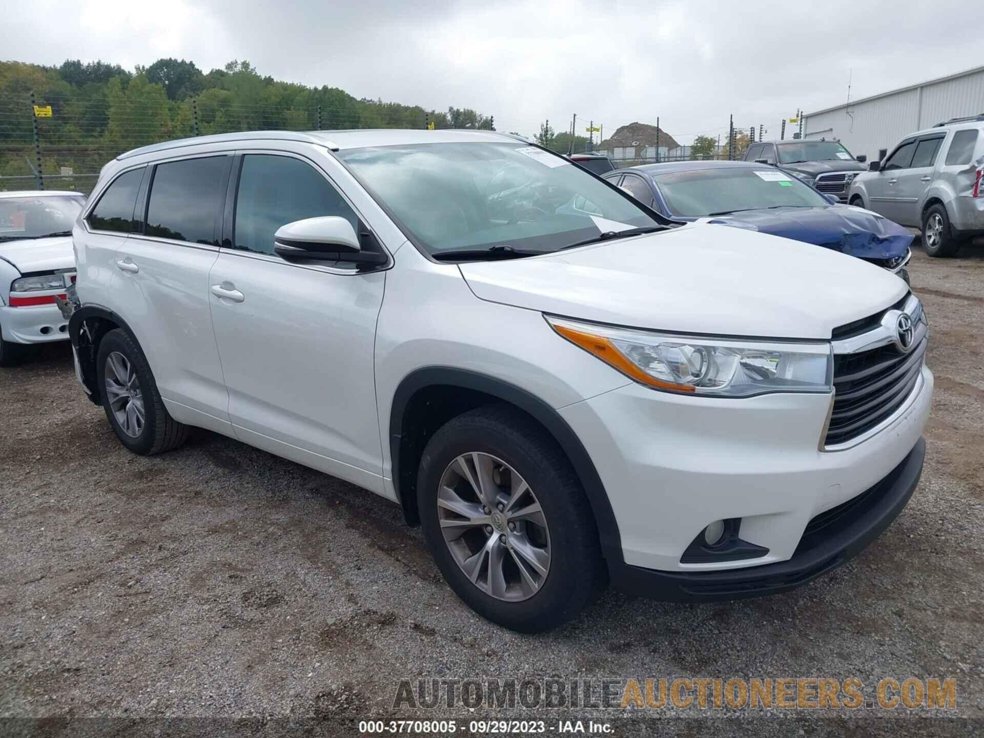 5TDJKRFH7FS204512 TOYOTA HIGHLANDER 2015