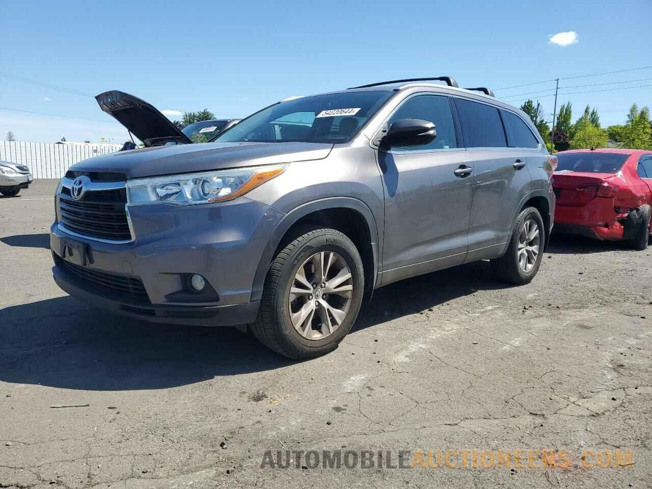 5TDJKRFH7FS208236 TOYOTA HIGHLANDER 2015