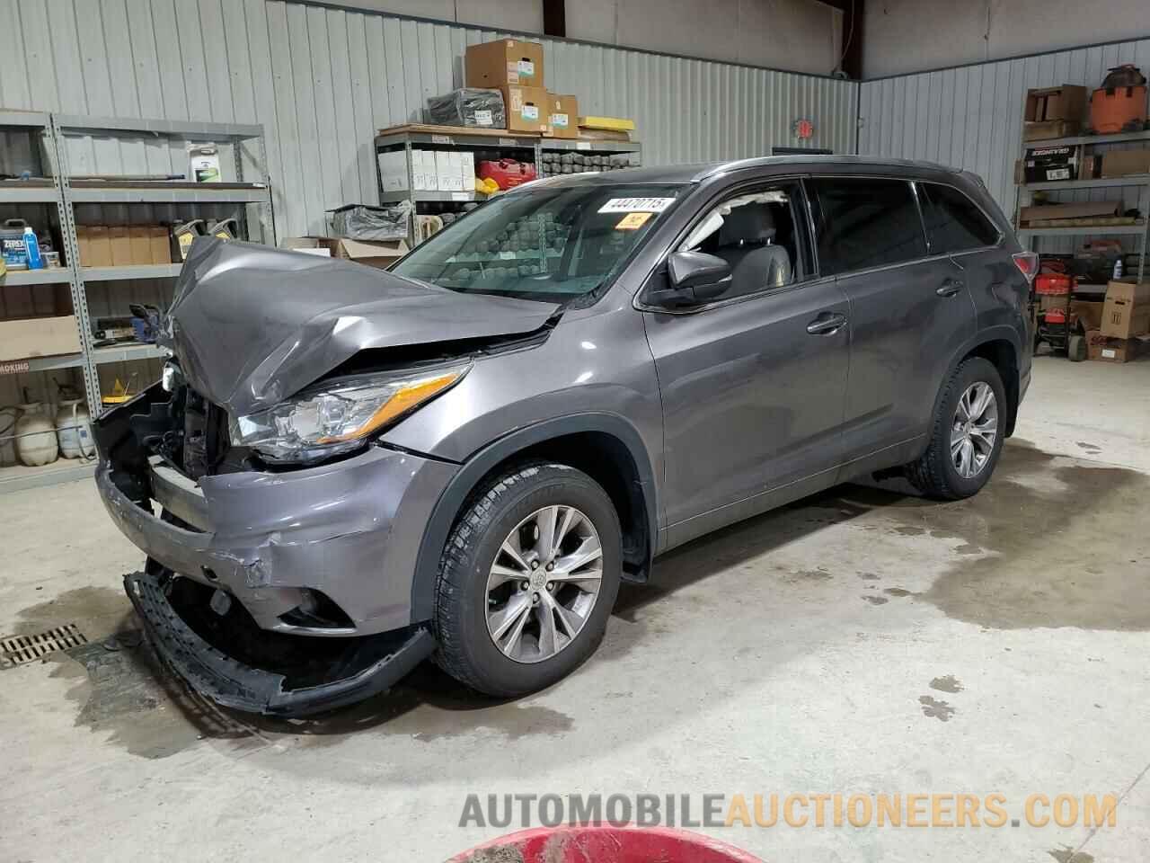 5TDJKRFH7FS217101 TOYOTA HIGHLANDER 2015