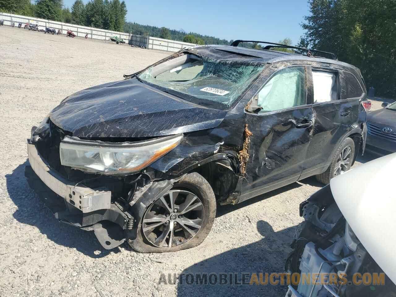 5TDJKRFH7GS232764 TOYOTA HIGHLANDER 2016