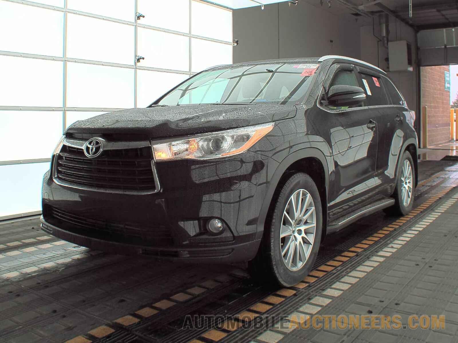 5TDJKRFH7GS255008 Toyota Highlander 2016