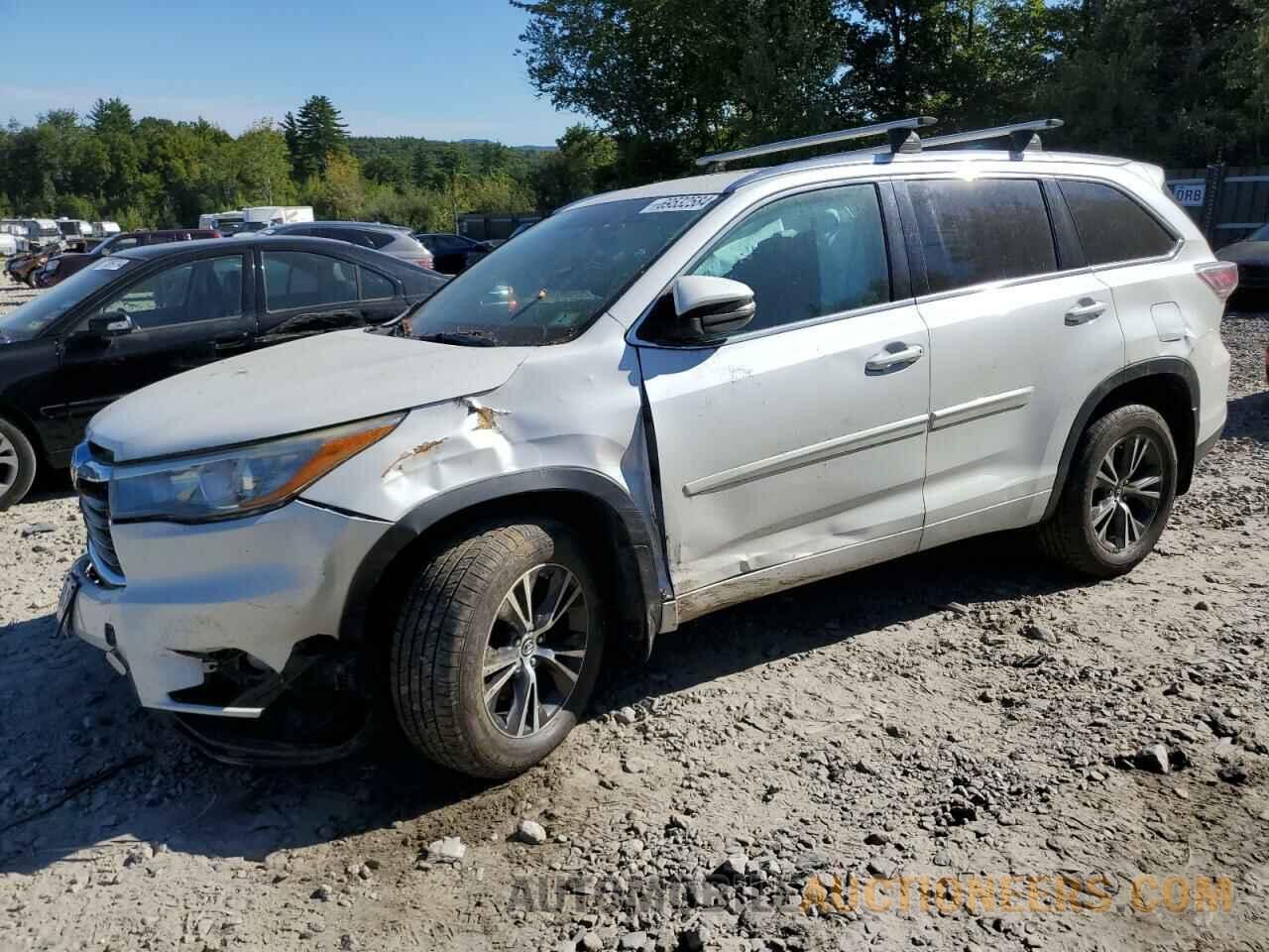 5TDJKRFH7GS269359 TOYOTA HIGHLANDER 2016