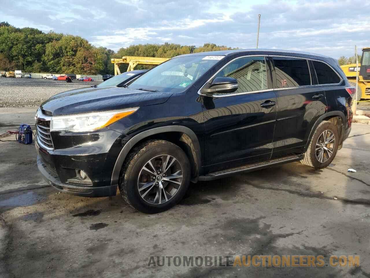 5TDJKRFH7GS309410 TOYOTA HIGHLANDER 2016