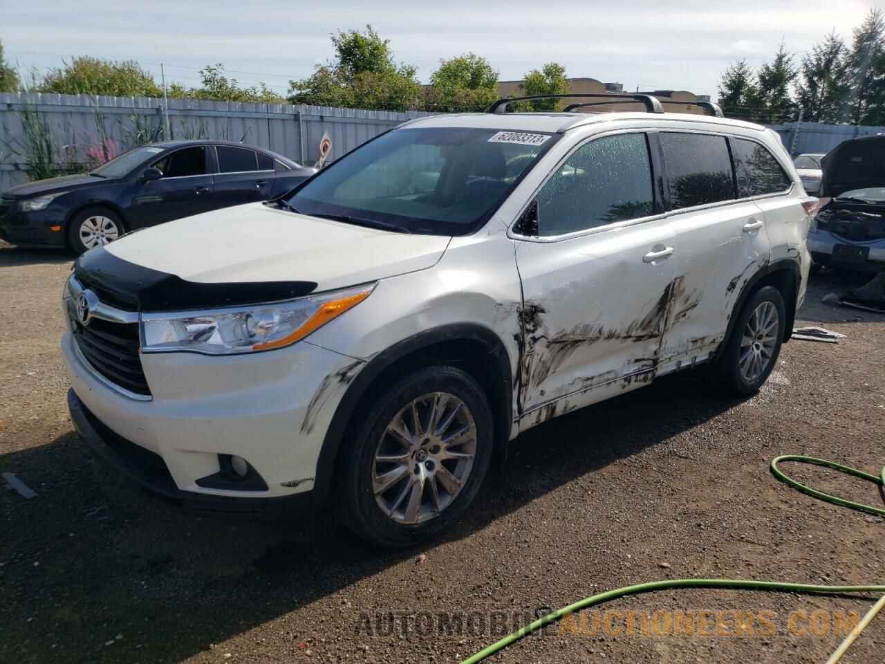 5TDJKRFH7GS333531 TOYOTA HIGHLANDER 2016