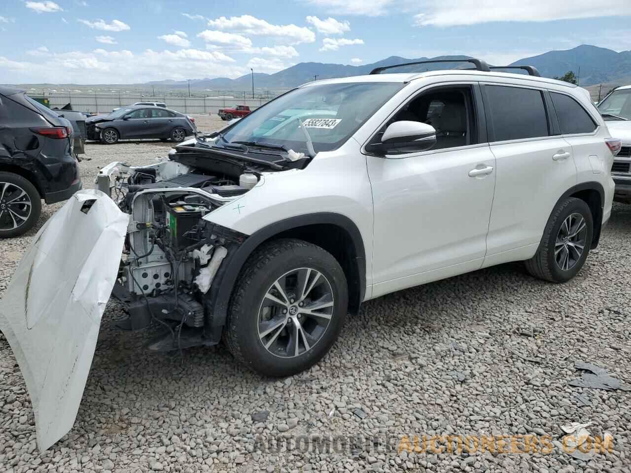 5TDJKRFH7GS506674 TOYOTA HIGHLANDER 2016