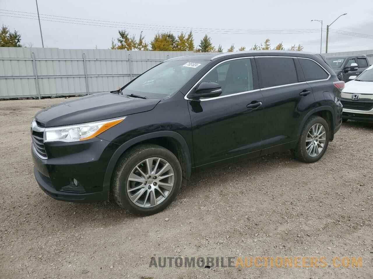 5TDJKRFH8FS079715 TOYOTA HIGHLANDER 2015