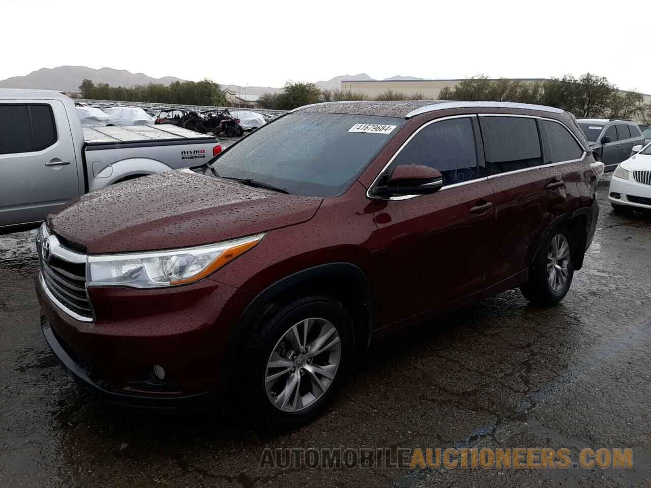 5TDJKRFH8FS095073 TOYOTA HIGHLANDER 2015