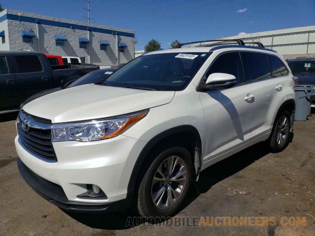 5TDJKRFH8FS108758 TOYOTA HIGHLANDER 2015