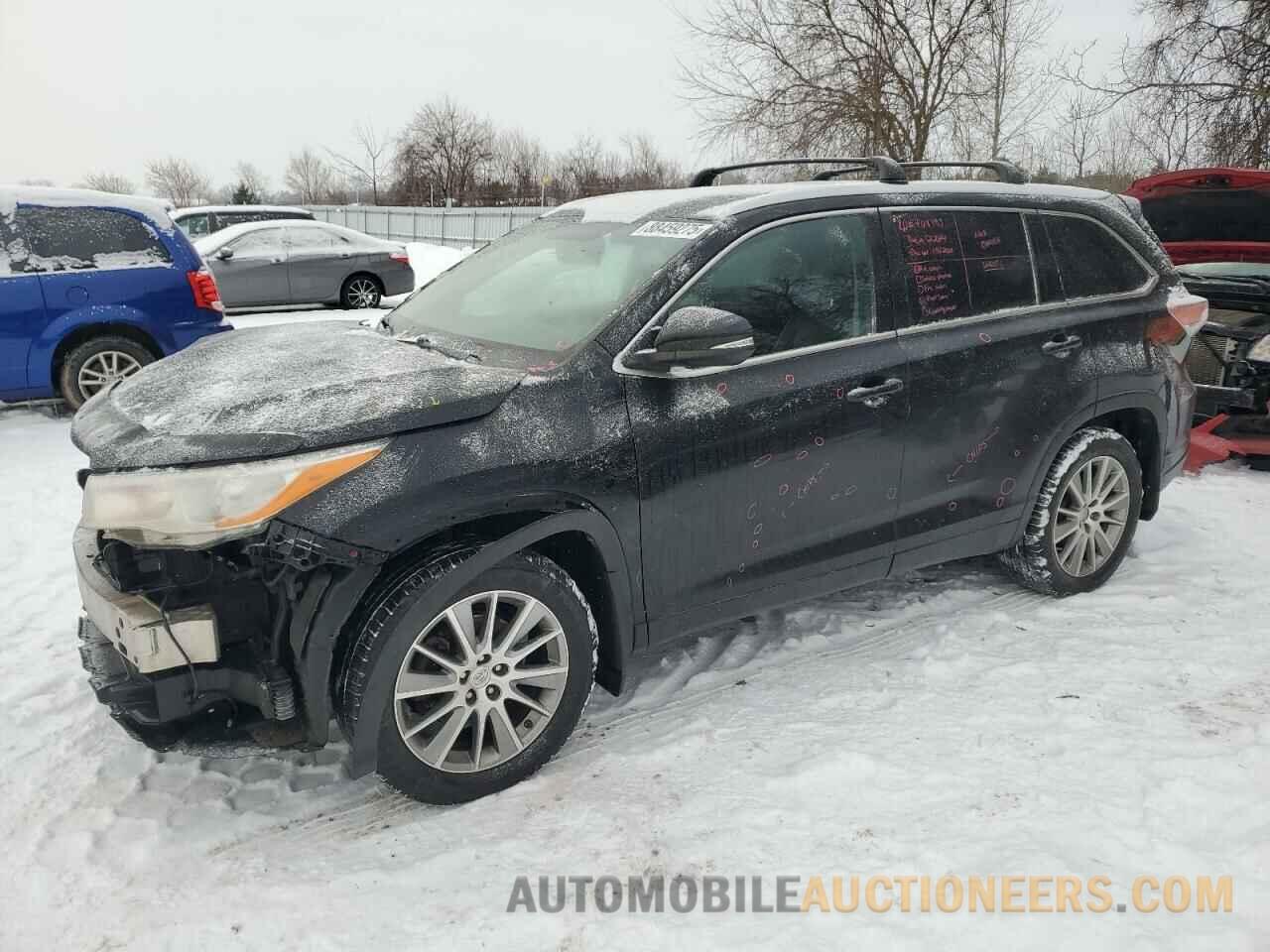 5TDJKRFH8FS111787 TOYOTA HIGHLANDER 2015