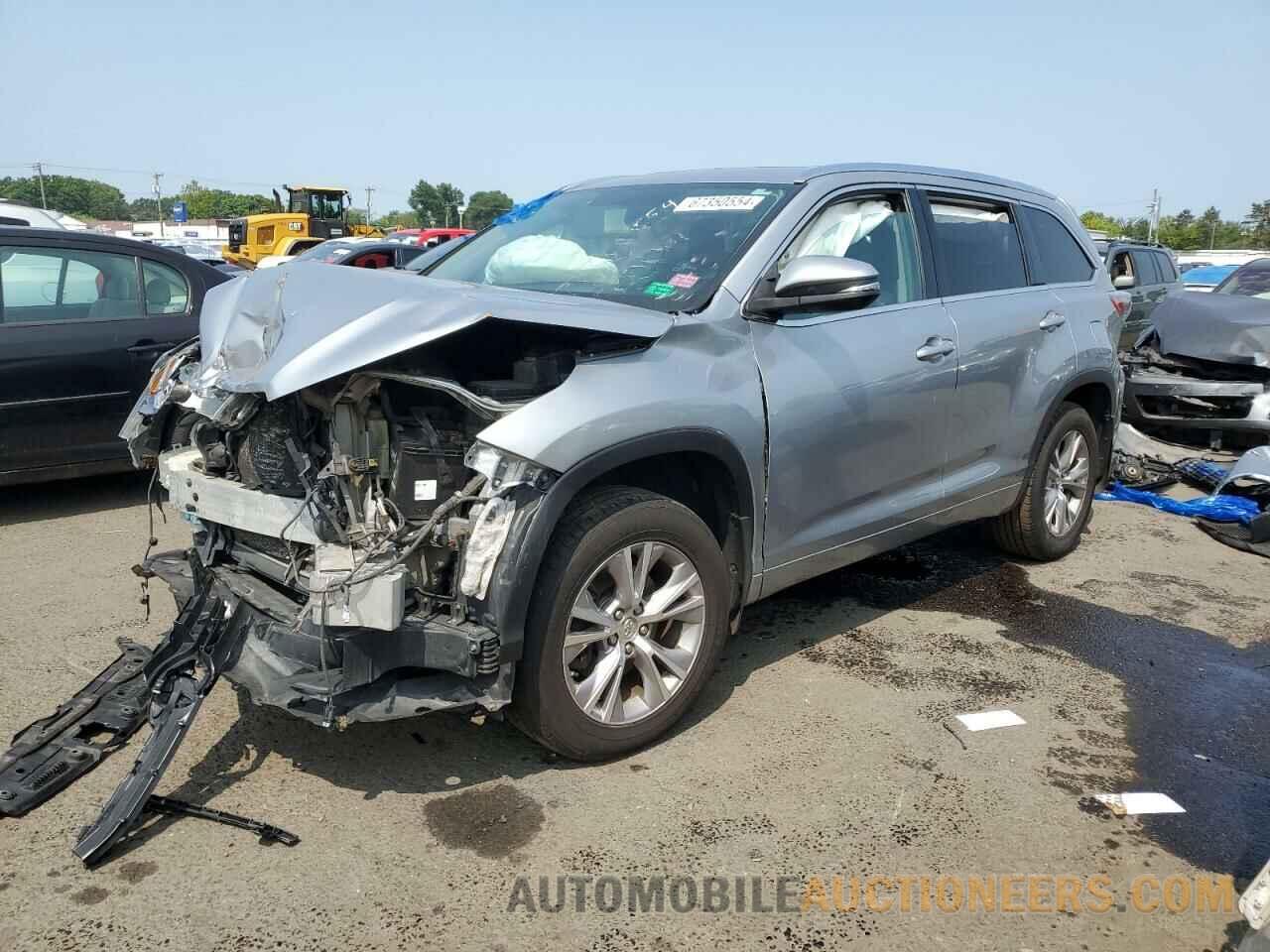 5TDJKRFH8FS132672 TOYOTA HIGHLANDER 2015