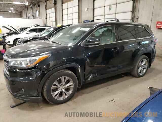 5TDJKRFH8FS155269 TOYOTA HIGHLANDER 2015