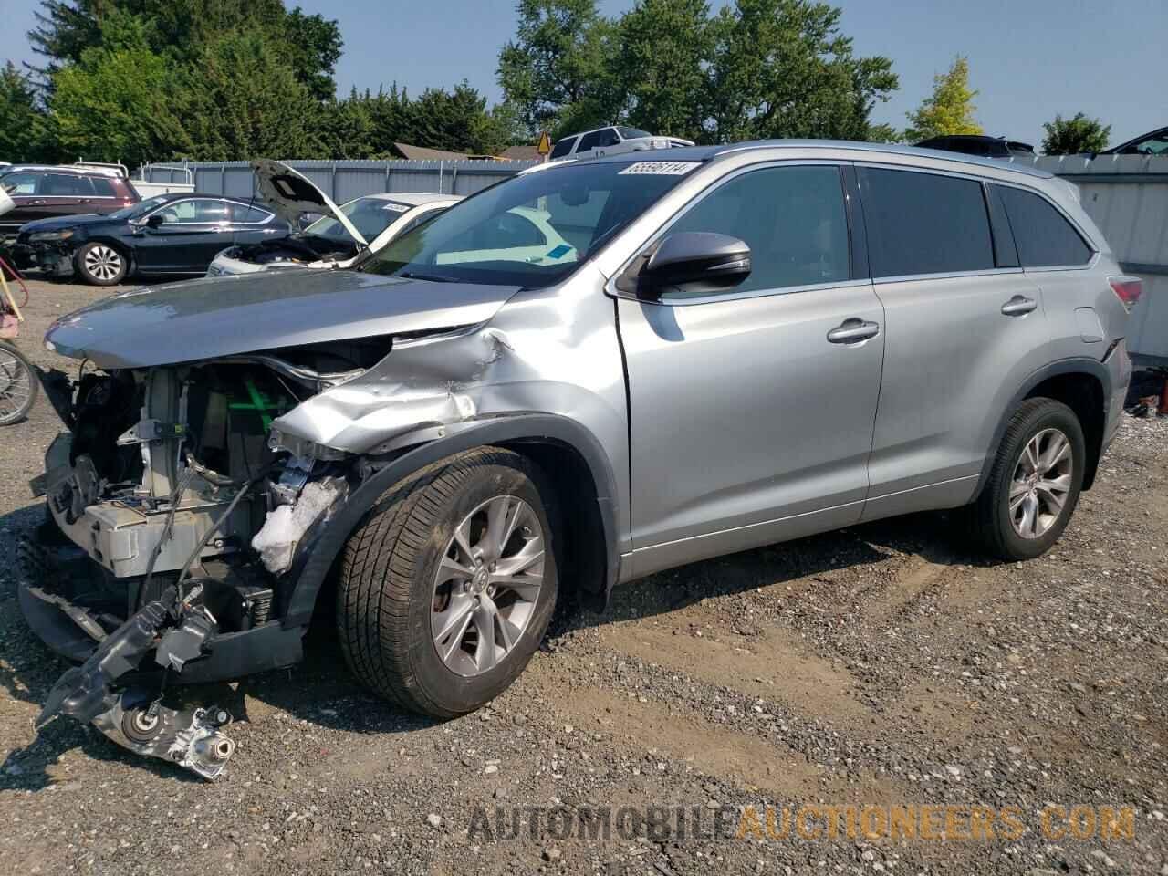 5TDJKRFH8FS156809 TOYOTA HIGHLANDER 2015