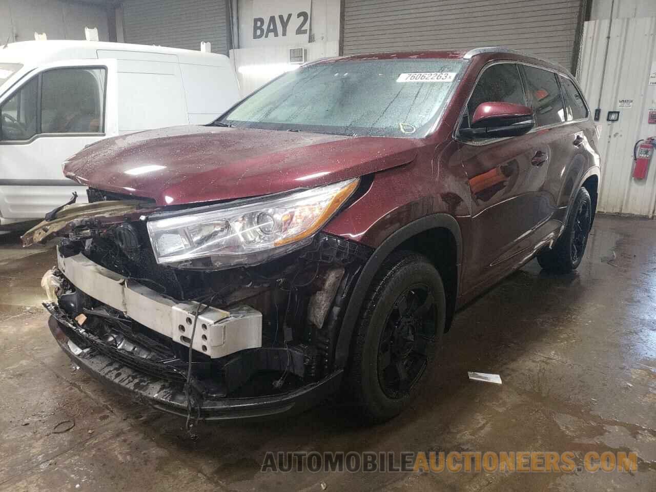 5TDJKRFH8FS221237 TOYOTA HIGHLANDER 2015