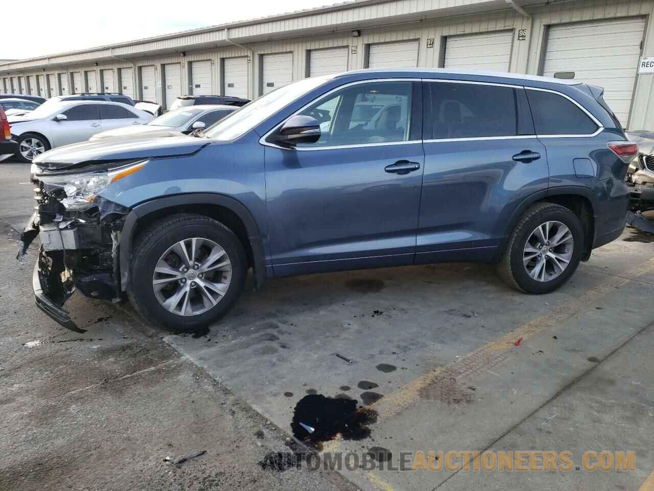 5TDJKRFH8FS222467 TOYOTA HIGHLANDER 2015