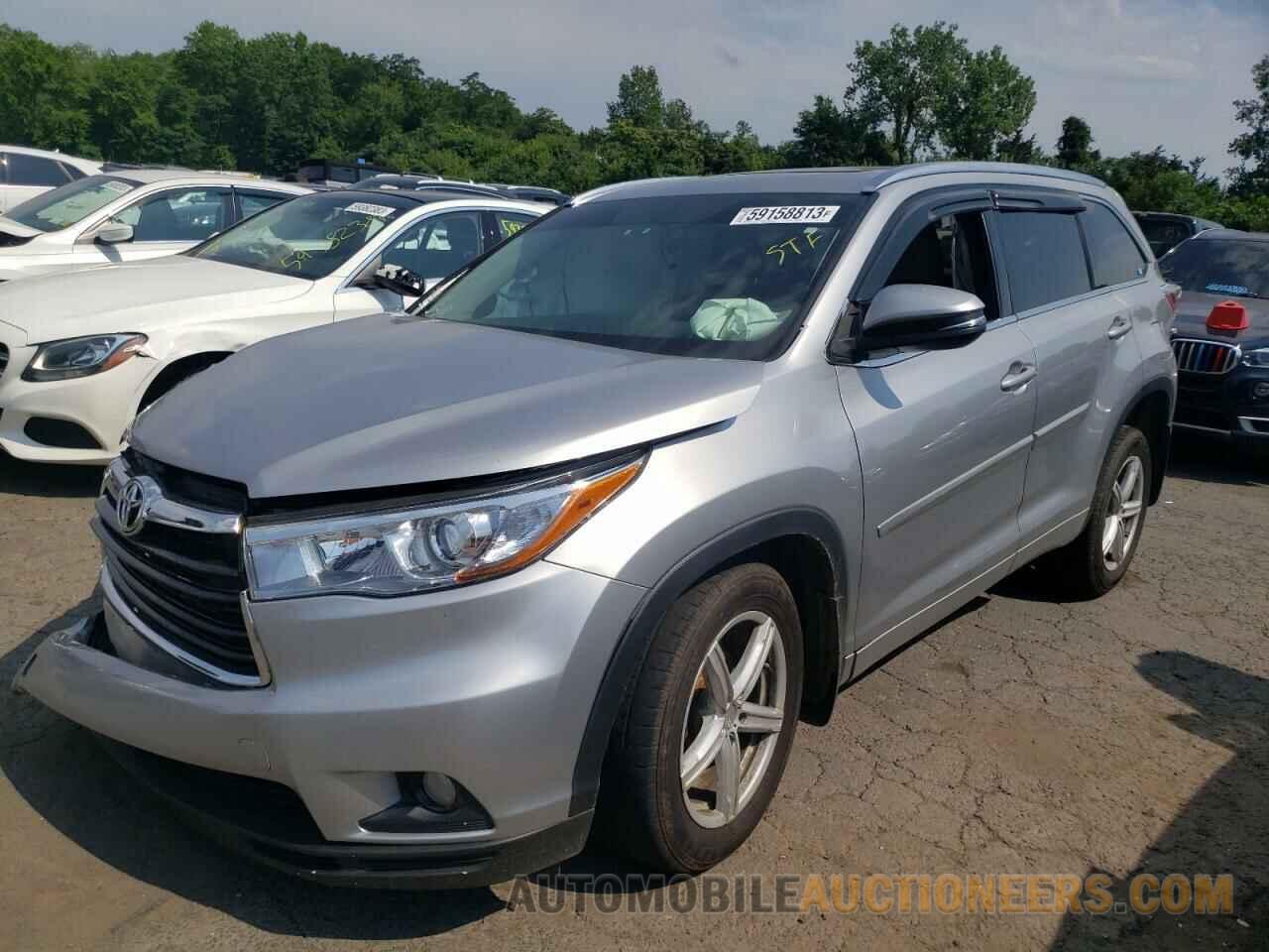 5TDJKRFH8FS224526 TOYOTA HIGHLANDER 2015