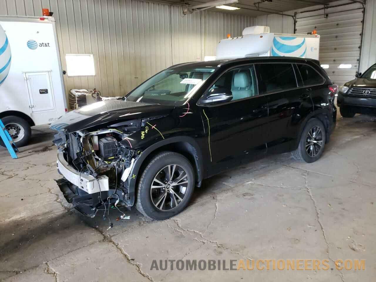 5TDJKRFH8GS249847 TOYOTA HIGHLANDER 2016