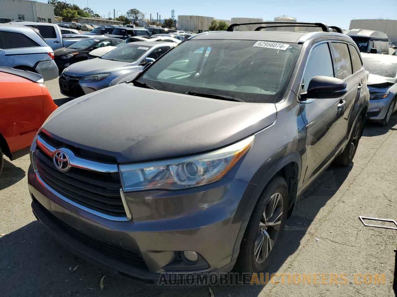 5TDJKRFH8GS251811 TOYOTA HIGHLANDER 2016