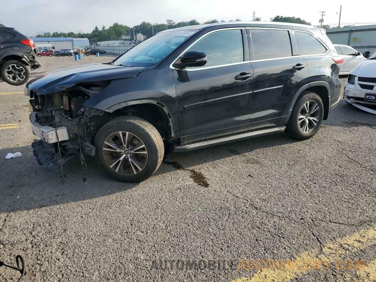 5TDJKRFH8GS293119 TOYOTA HIGHLANDER 2016