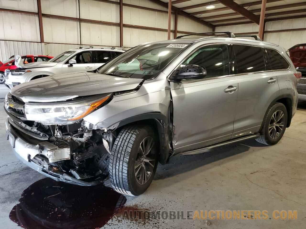 5TDJKRFH8GS293475 TOYOTA HIGHLANDER 2016