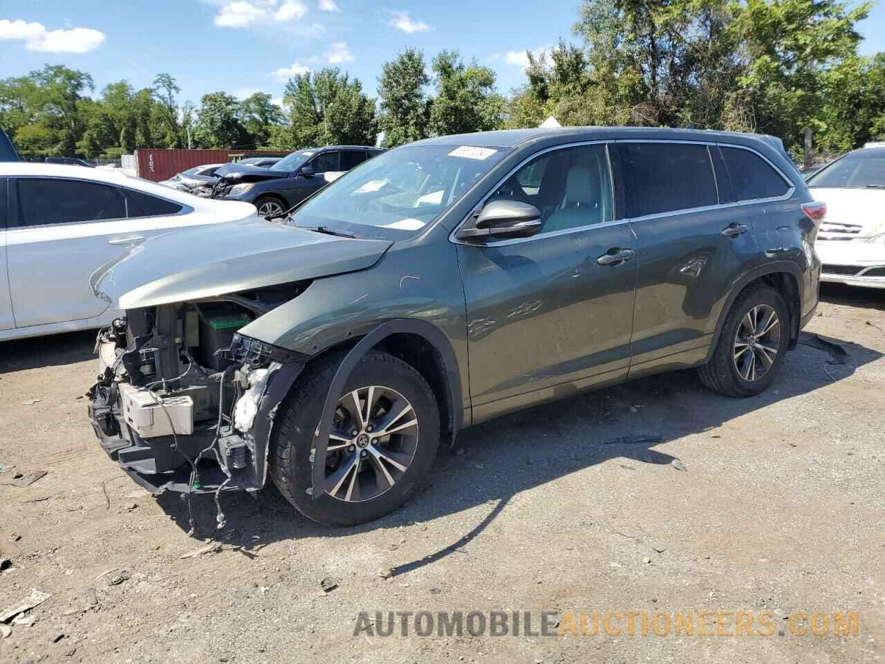 5TDJKRFH8GS338169 TOYOTA HIGHLANDER 2016