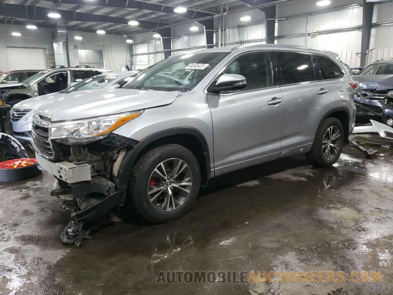 5TDJKRFH8GS338608 TOYOTA HIGHLANDER 2016