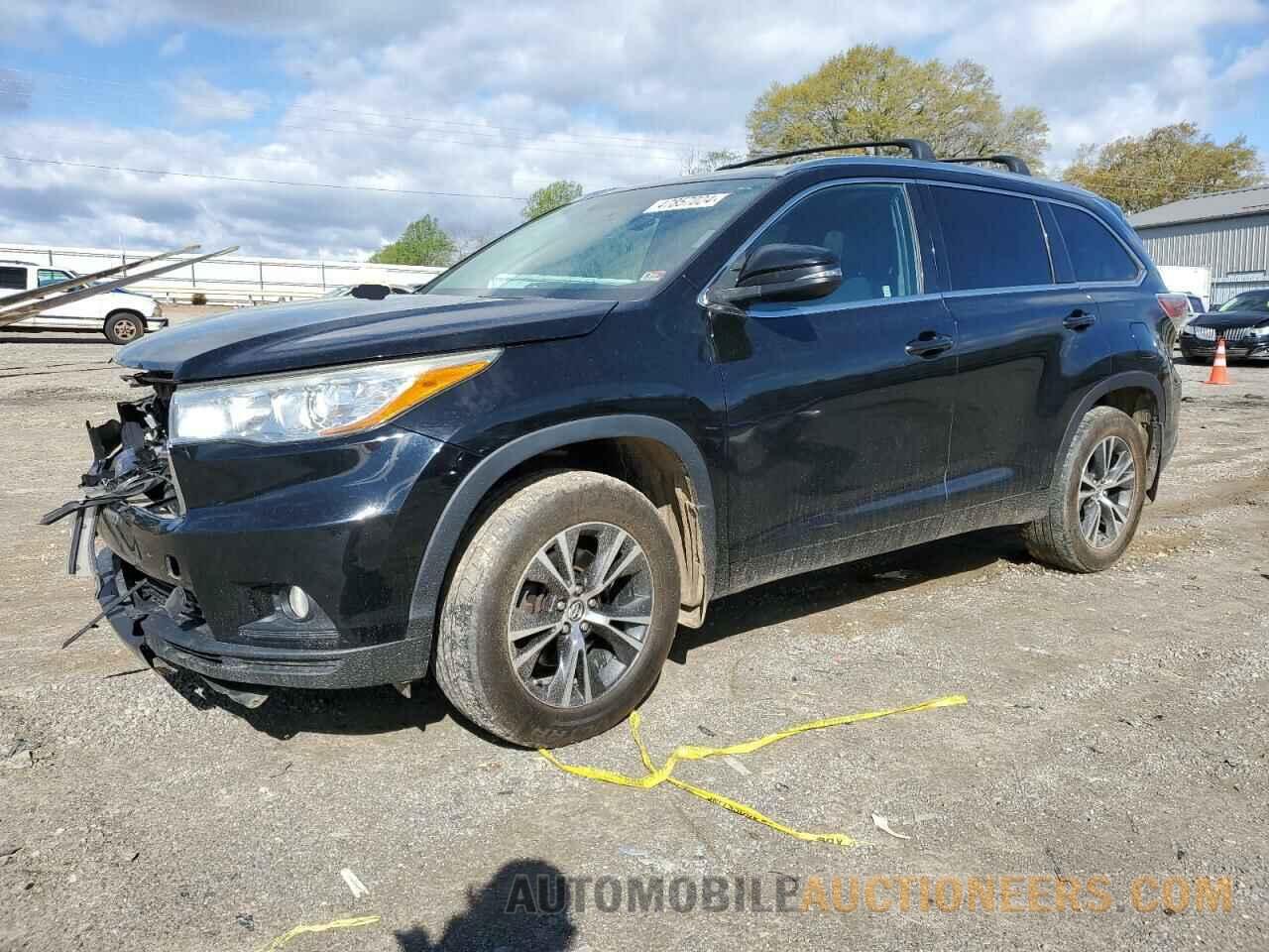 5TDJKRFH8GS500852 TOYOTA HIGHLANDER 2016