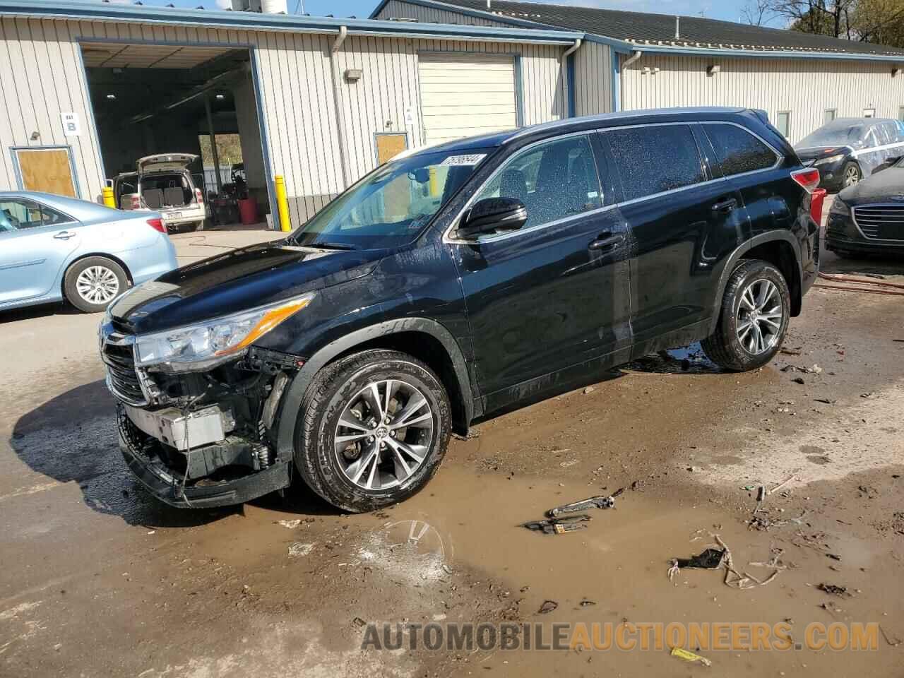 5TDJKRFH8GS506893 TOYOTA HIGHLANDER 2016