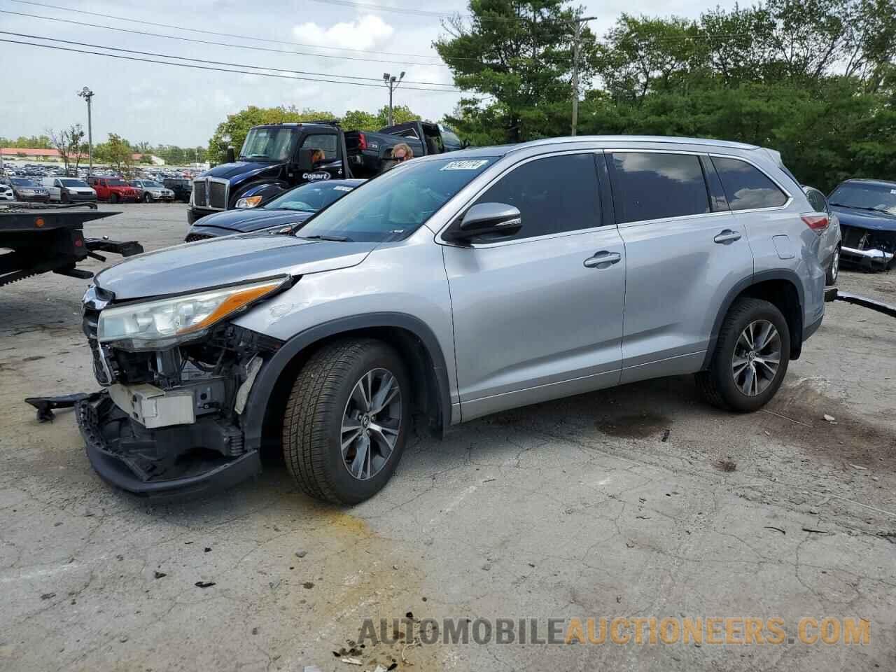 5TDJKRFH8GS506991 TOYOTA HIGHLANDER 2016