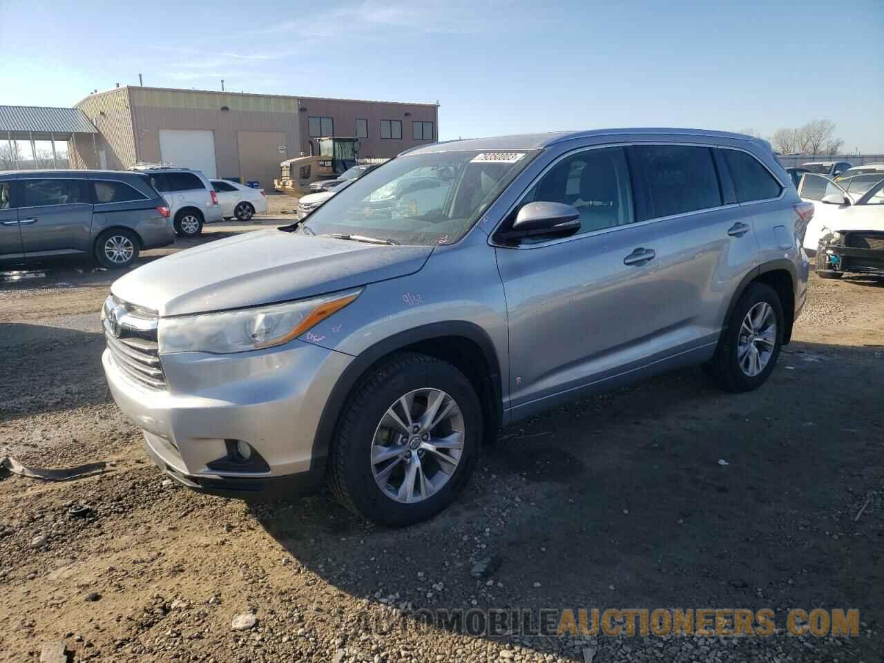 5TDJKRFH9FS091100 TOYOTA HIGHLANDER 2015