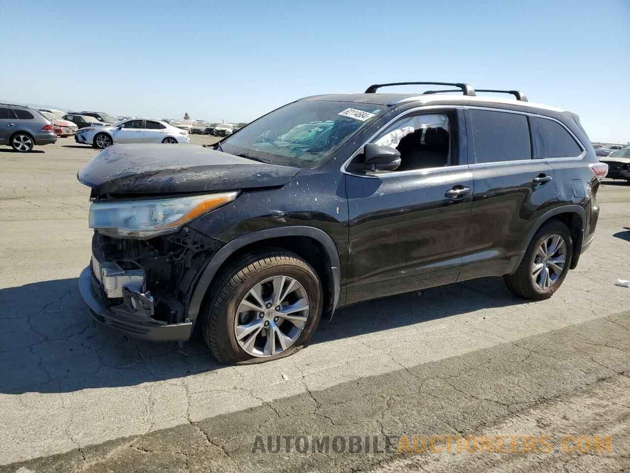 5TDJKRFH9FS091890 TOYOTA HIGHLANDER 2015