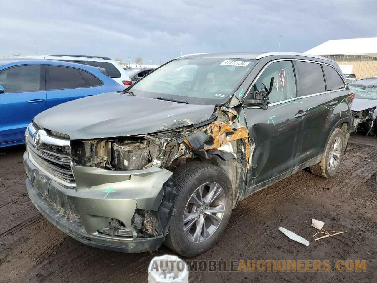 5TDJKRFH9FS095941 TOYOTA HIGHLANDER 2015