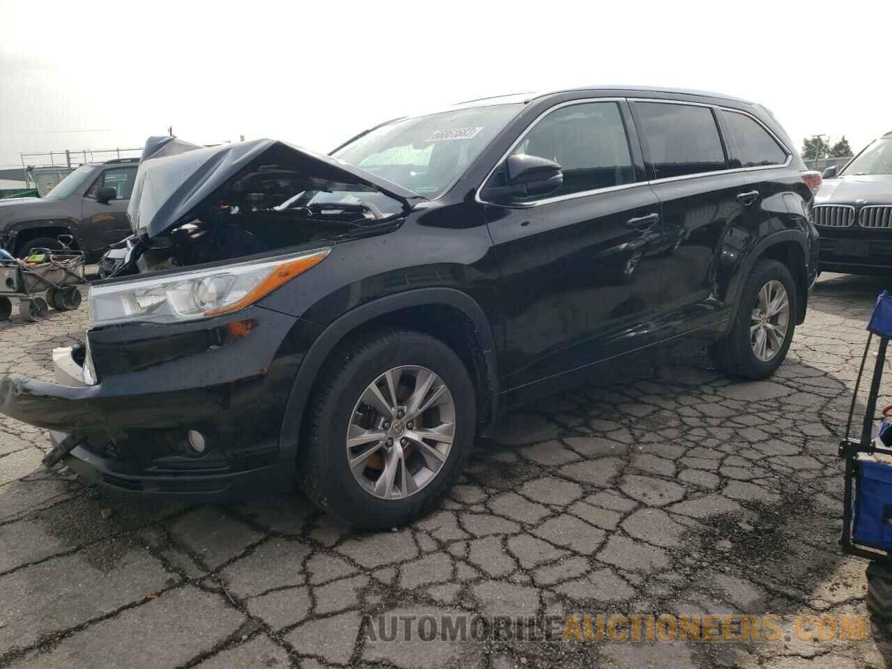 5TDJKRFH9FS129506 TOYOTA HIGHLANDER 2015