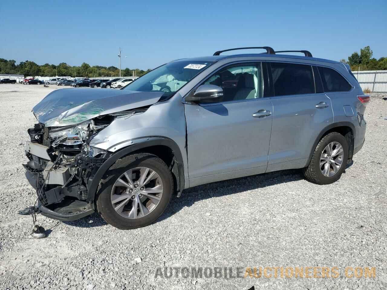 5TDJKRFH9FS147472 TOYOTA HIGHLANDER 2015