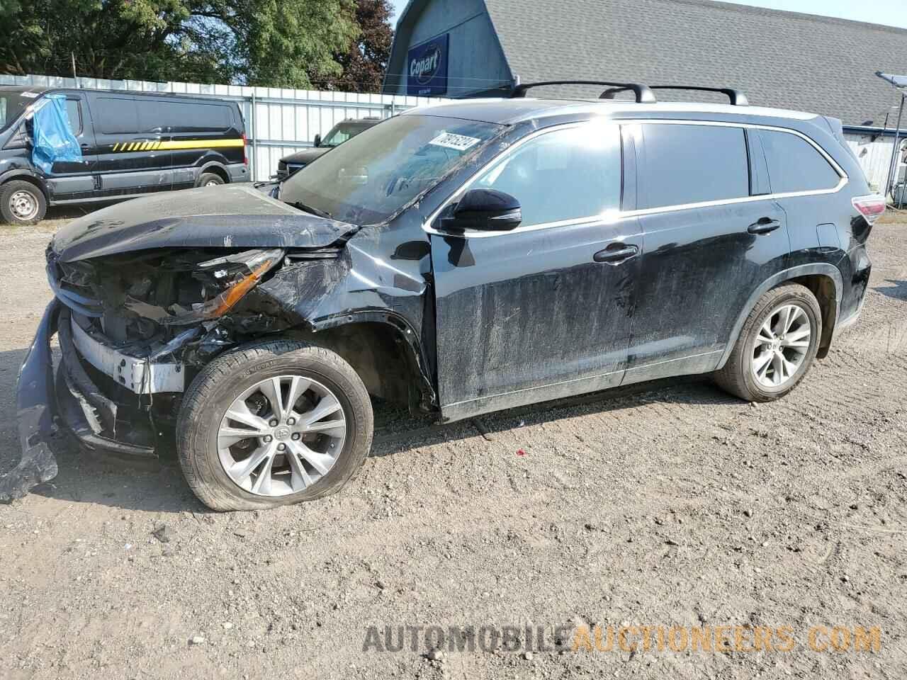 5TDJKRFH9FS153885 TOYOTA HIGHLANDER 2015