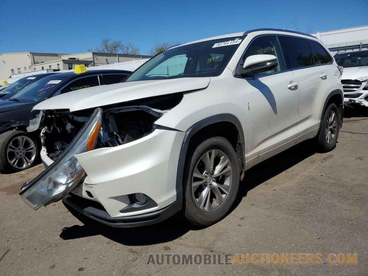 5TDJKRFH9FS163347 TOYOTA HIGHLANDER 2015