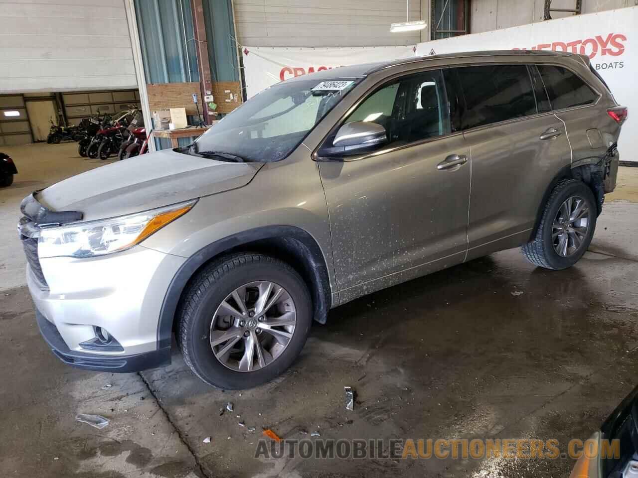 5TDJKRFH9FS168970 TOYOTA HIGHLANDER 2015