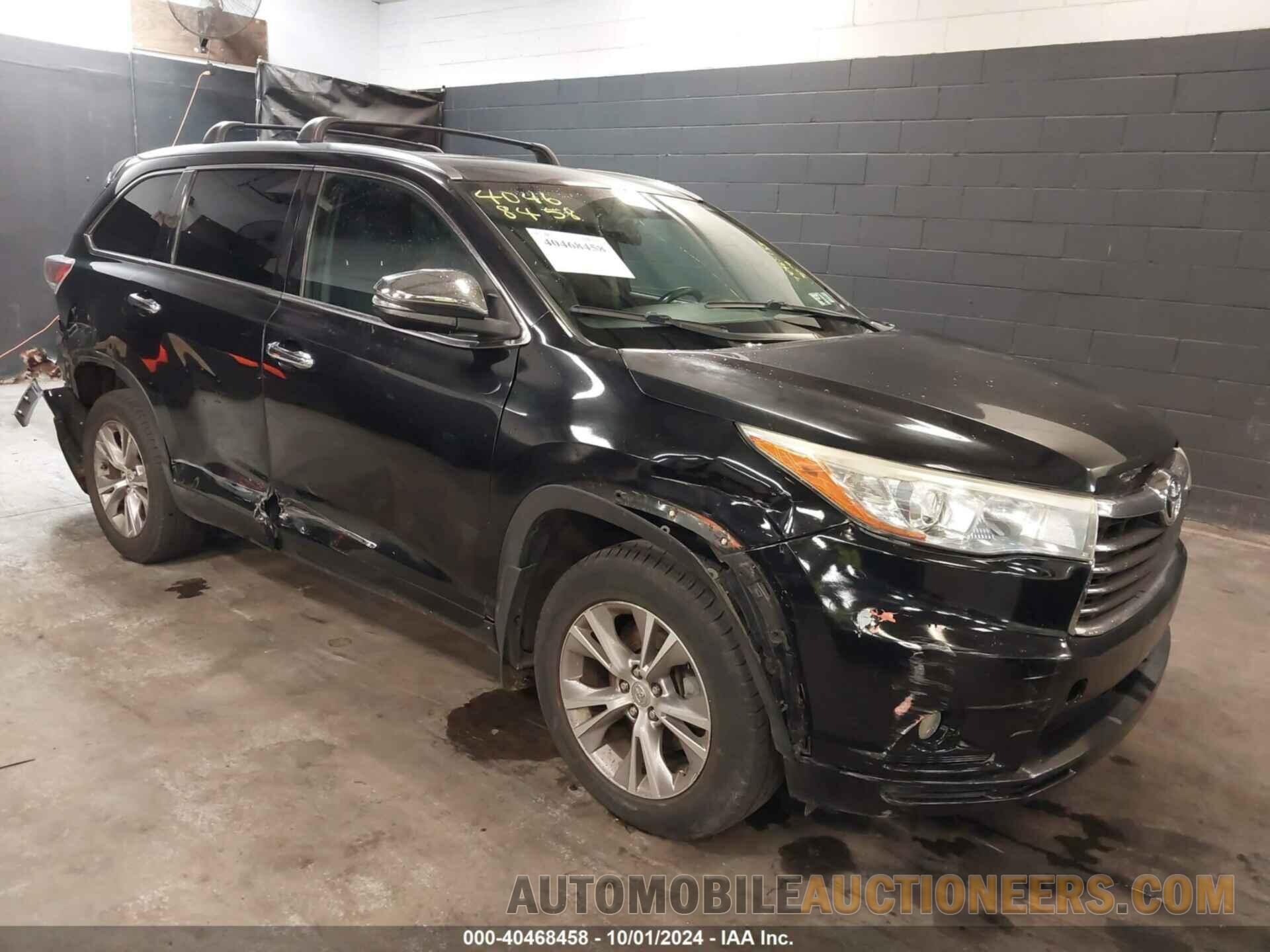 5TDJKRFH9FS181413 TOYOTA HIGHLANDER 2015