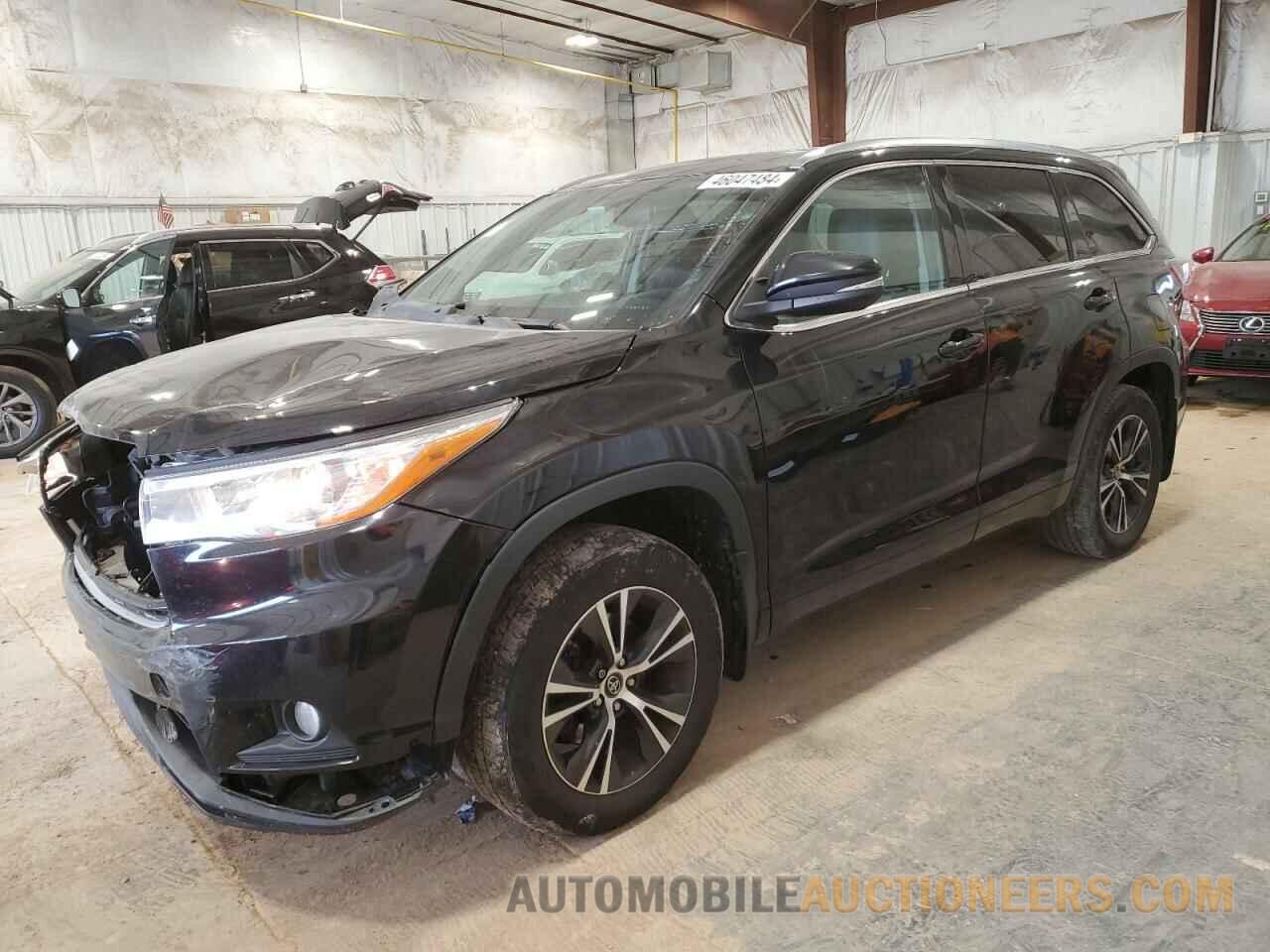 5TDJKRFH9GS264048 TOYOTA HIGHLANDER 2016