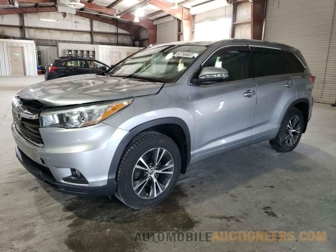 5TDJKRFH9GS269959 TOYOTA HIGHLANDER 2016