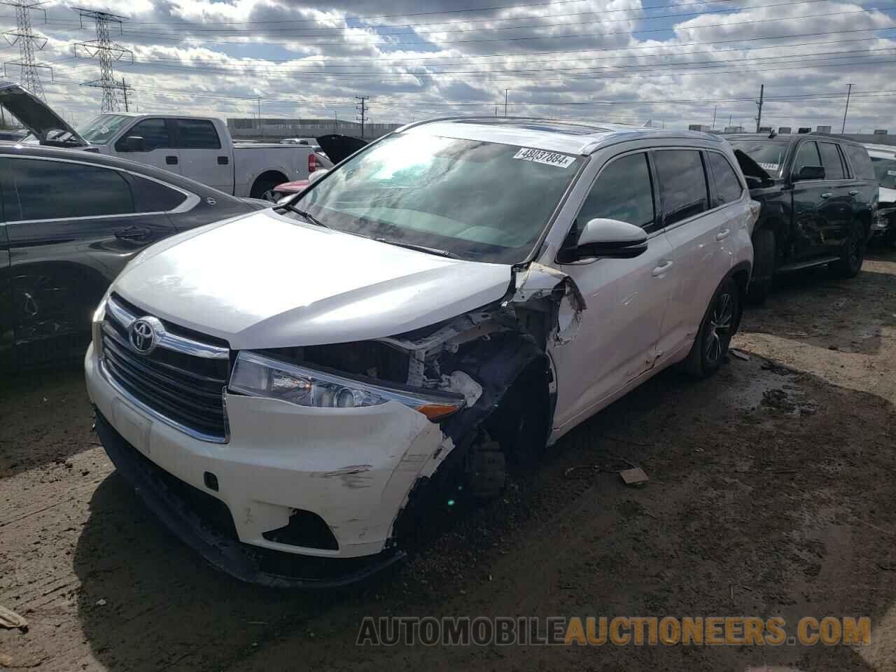 5TDJKRFH9GS276619 TOYOTA HIGHLANDER 2016