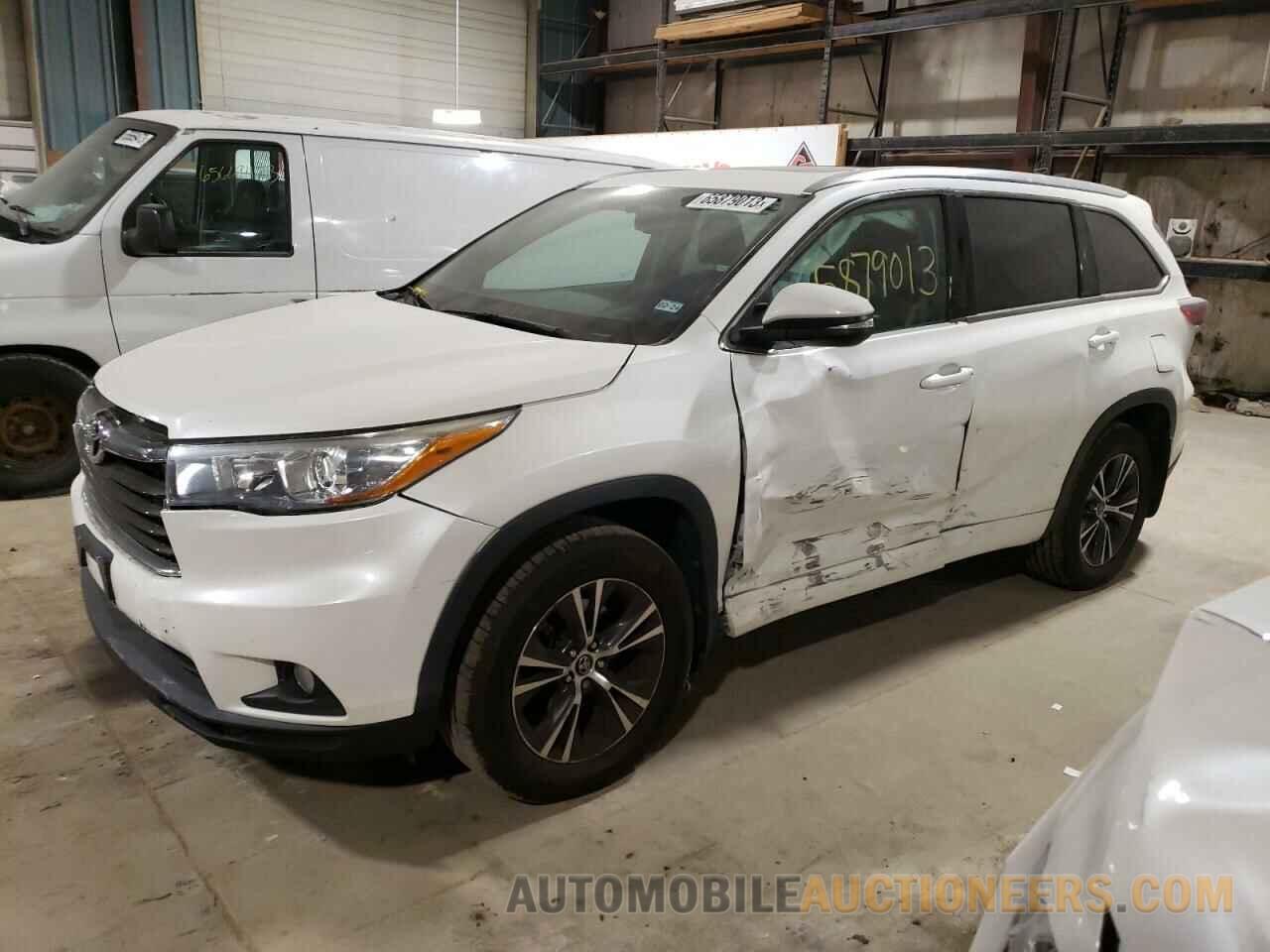 5TDJKRFH9GS284199 TOYOTA HIGHLANDER 2016