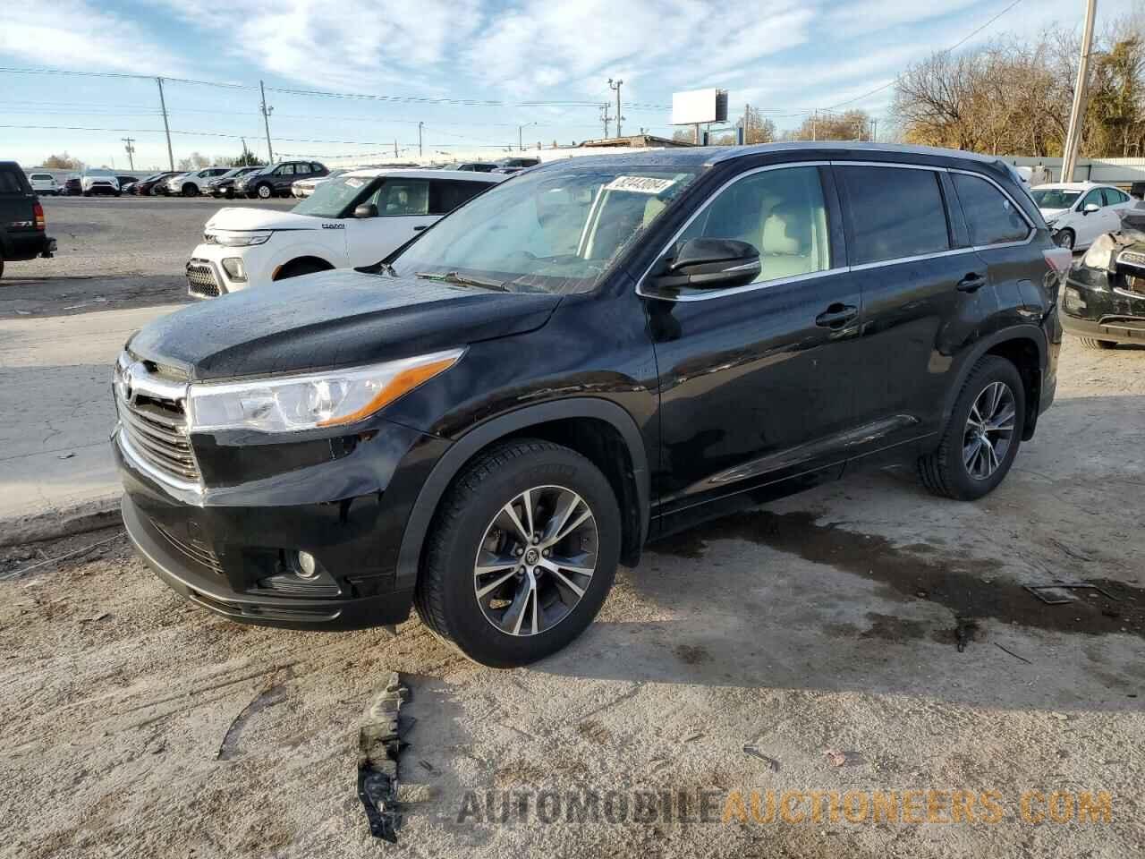 5TDJKRFH9GS348760 TOYOTA HIGHLANDER 2016