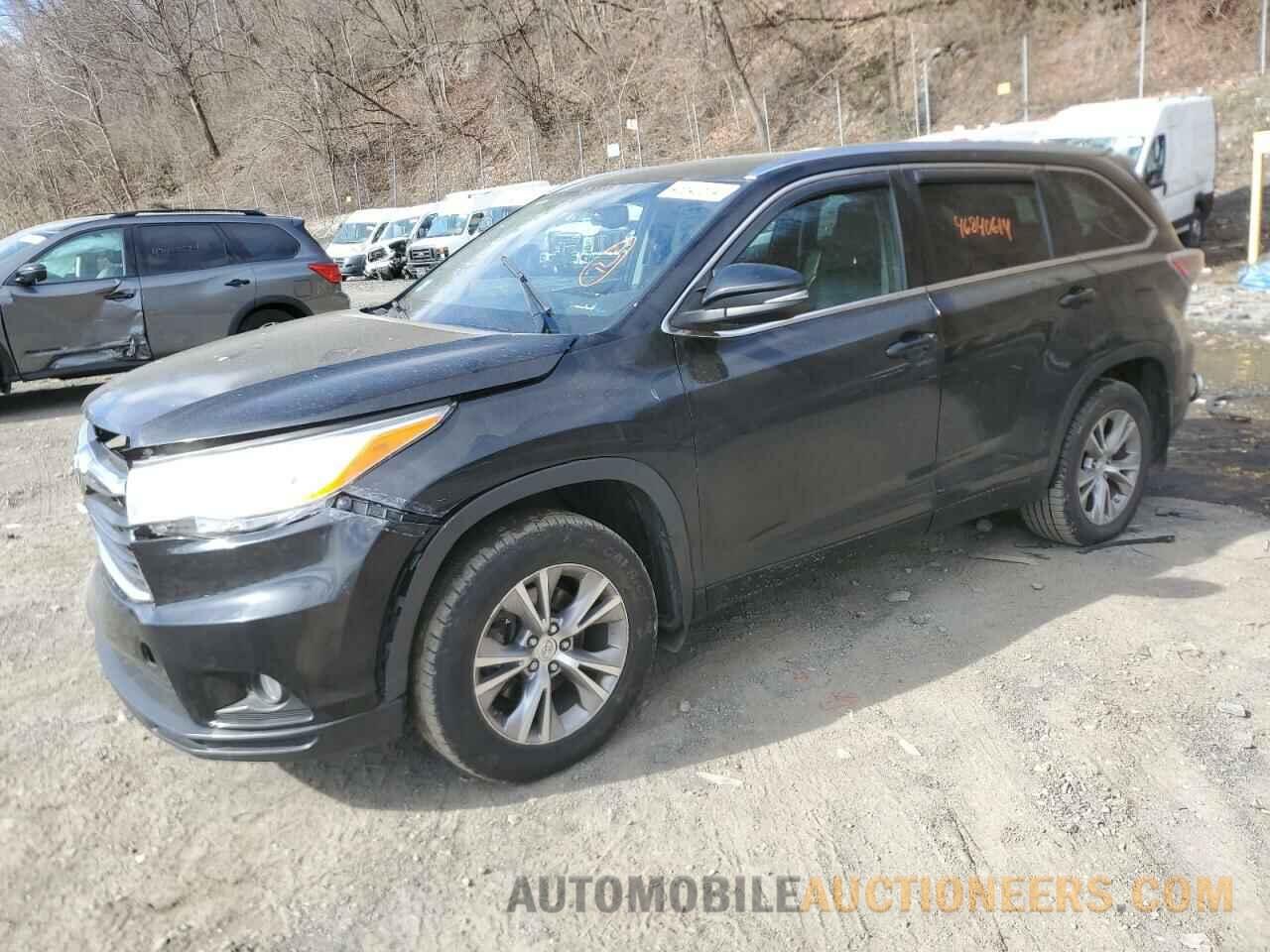 5TDJKRFHXFS115730 TOYOTA HIGHLANDER 2015