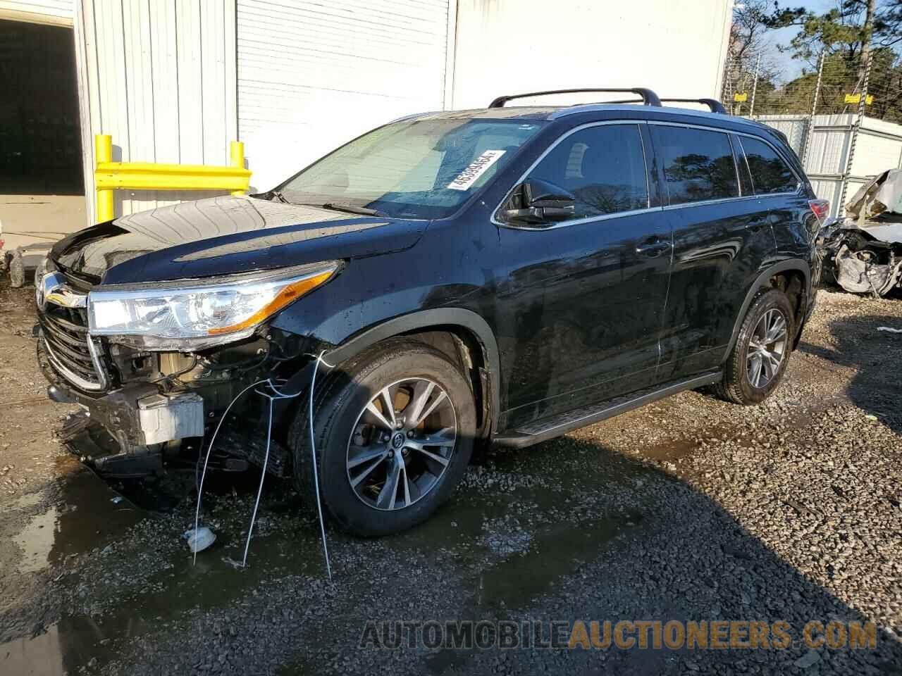 5TDJKRFHXGS312723 TOYOTA HIGHLANDER 2016